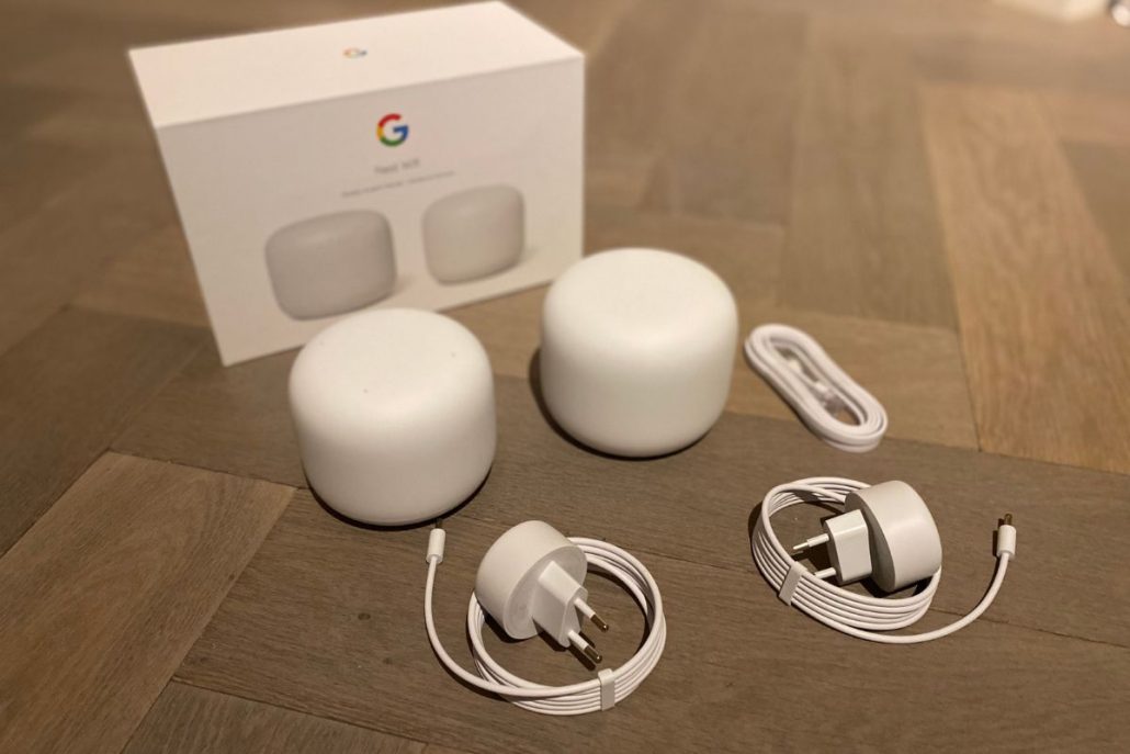 google nest wifi installeren