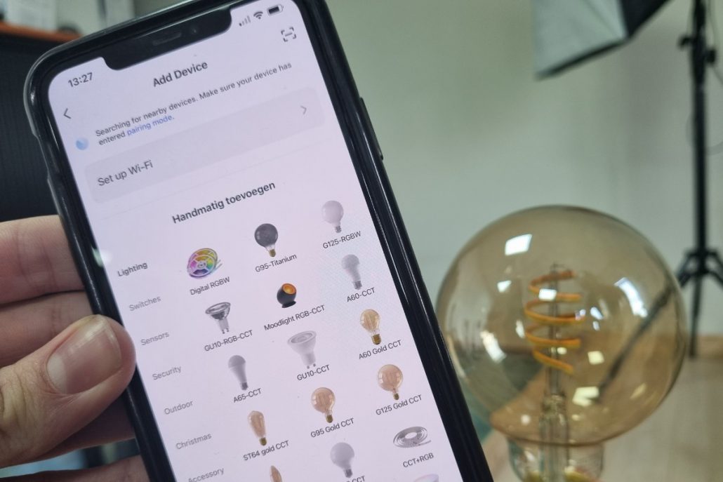 lsc smart connect lamp knippert niet