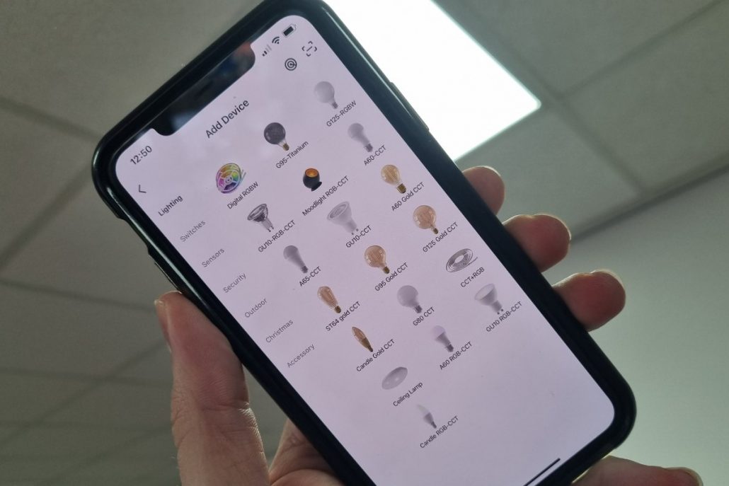 lsc smart lamp resetten