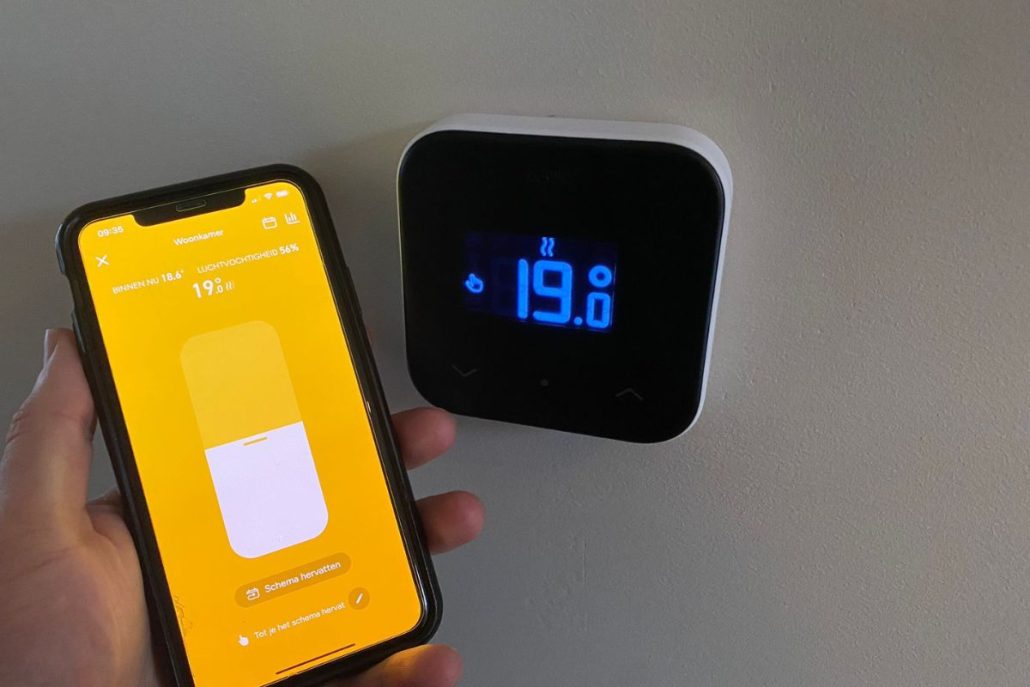 Tado thermostat x geplaatst
